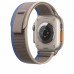 Ремешок Trail Loop для Apple Watch 49mm Blue/Gray - M/L (MQEK3)