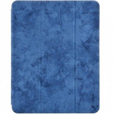 Чехол Comma Leather Case with Pen Holder Series для  iPad 10.2 (2019/2021) Blue