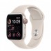 Apple Watch SE 2022 40mm (GPS+LTE) Starlight Aluminum Case with Starlight Sport Band - Size S/M (MNTK3)