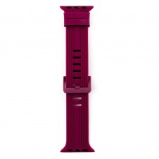 Ремешок для Apple Watch Band Silicone Shine 38/40/41 mm цвет Purple Red