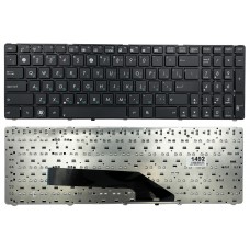 Клавиатура для Asus K50 K60 N50 G70 P50IJ X5DIJ черная с рамкой High Copy (04GNVK5KRU01)