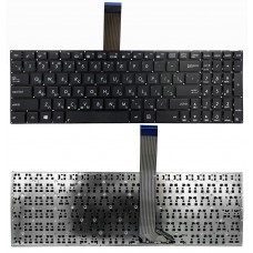 Клавиатура для Asus A55N A56 K56 S56 S550 S550C S550V S550X X555Y X553M K553M F553M S500C VM510L черная без рамки прямой Enter High Copy (AEXJB00110)