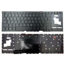 Клавиатура Asus ROG Zephyrus S GX701GV GX701GX черная без рамки прямой Enter подсветка RGB UKR Original PRC (0KN1-661UA11)