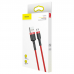 Кабель Baseus microUSB Cafule 1m/2.4A (CAMKLF-B09) Red-Red