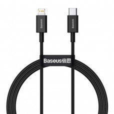 Кабель Baseus PD Type-C to Lightning Superior 20W/1m (CATLYS-A01) Black