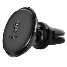 Держатель BASEUS Magnetic Air Vent Car Mount Holder with cable clip (SUGX-A01)