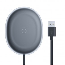 Зарядка Qi BASEUS Jelly wireless charger |15W, Type-C 3A Cable|