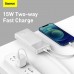 Универсальная батарея BASEUS Bipow Digital Display 20000mAh 15w белая (PPDML-J02)