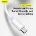 Кабель Baseus Micro USB Simple Wisdom Data Cable Kit |1.5m, 2.1A| (2PCS-Set) (TZCAMZJ-02)