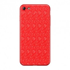 Накладка Baseus Plaid для iPhone 7 Red (WIAPIPH7-GP09)