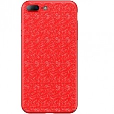 Чехол накладка Baseus IPhone 7 Plus/8 Plus Plaid Case Red