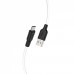 Кабель Hoco X21 Plus Silicone Micro USB (2m) black/white