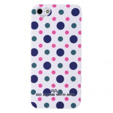 Чехол ARU для iPhone 5/5S/5SE Cutie Dots White