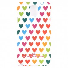 Чехол ARU для Samsung Galaxy Note 3 Hearts Rainbow