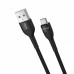 Кабель Proove Weft Micro USB 2.4A (1m) black