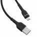 Кабель Proove Weft Micro USB 2.4A (1m) black