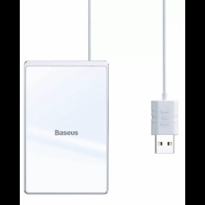 Беспроводное зарядное устройство Baseus Card Ultra-Thin 15W with USB cable 1м (WX01B-S2) Silver