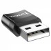 Переходник адаптер ОТГ Hoco UA17 Type-C to USB black