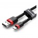 Кабель Baseus USB to Lightning Cable 1.5A (2m) Red-Black (CALKLF-C19)