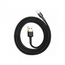 Кабель Baseus USB to Lightning Cable 2.4A (1m) Gold-Black (CALKLF-BV1)