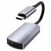 Переходник Hoco UA20 Type-C to HDMI metal gray