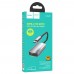 Переходник Hoco UA20 Type-C to HDMI metal gray