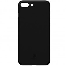 Чехол Baseus для iPhone 8 Plus/7 Plus Slim Black (WIAPIPH7P-CTA01)