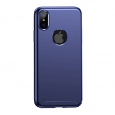 Чехол Baseus для iPhone X/Xs Soft Case Blue (WIAPIPHX-SJ03)