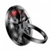 Кольцо-Держатель Baseus Wheel Ring Bracket Black+Silver (SULG-B1S)