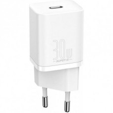 Сетевое зарядное устройство Baseus Super Si Cuick Charger IC 30W EU White (CCSUP-J02)