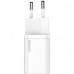 Сетевое зарядное устройство Baseus Super Si Cuick Charger IC 30W EU White (CCSUP-J02)