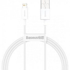 Кабель Baseus Superior Series USB Lightning 2.4A 1m White (CALYS-A02)