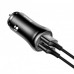 Автомобильное зарядное устройство Baseus Gentleman 4.8A Dual-USB Black (CCALL-GB01)