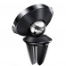 Автодержатель Holder Baseus Small Ears Series Air Outlet Magnetic Bracket Leather Type Black (SUER-E01)