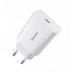 Сетевое зарядное устройство Baseus Speed Mini Quick Charger 1C 20W EU White (CCFS-SN02)