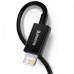 Кабель Baseus Superior Series Fast Charging Data Cable USB to Lightning 2.4A 1m Black (CALYS-A01)