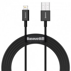 Кабель Baseus Superior Series Fast Charging Data Cable USB to Lightning 2.4A 2m Black (CALYS-C01)