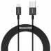 Кабель Baseus Superior Series Fast Charging Data Cable USB to Lightning 2.4A 2m Black (CALYS-C01)