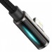Кабель Baseus Legend Series Elbow Fast Charging Lightning 2.4A (1m) Black (CALCS-01)