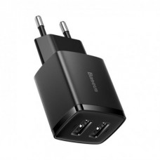 Сетевое зарядное устройство Baseus Compact Charger 2U 10.5W EU Black (CCXJ010201)