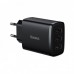 Сетевое зарядное устройство Baseus Compact Charger 17W (3 USB) Black (CCXJ020101)