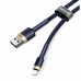 Кабель Baseus USB to Lightning Cable 2.4A (1m) Gold-Blue (CALKLF-BV3)