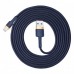 Кабель Baseus USB to Lightning Cable 1.5A (2m) Gold-Blue (CALKLF-CV3)