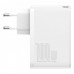 Сетевое зарядное устройство Baseus GAN2 Pro Quick Charger (2Type-C + 2USB) White (CCGAN2P-L02)