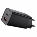 Сетевое зарядное устройство Baseus GaN2 Lite Quick Charger 65W (1Type-C + 1USB) Black (CCGAN2L-B01)