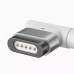 Кабель Baseus Zinc Magnetic Series iP Laptop Charge Type-C to L-shaped Port 60W (2m) White (CATXC-W02)