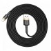 Кабель Baseus USB to Lightning Cable 2A (3m) Gold-Black (CALKLF-RV1)