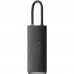 Адаптер хаб Baseus Lite Series 6in1 Type-C to HDMI+2xUSB 3.0+PD+SD/TF Black (WKQX050101)