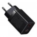 Сетевое зарядное устройство Baseus Super Si Pro Quick Charger C+U 30W EU Black (CCSUPP-E01)