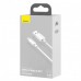 Кабель Baseus Simple Wisdom Data Cable Kit USB to Lightning 2PCS/Set 1.5m White (TZCALZJ-02)
